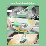 Cleaning Tools Silicone Dish Brush -Kitchen gadget